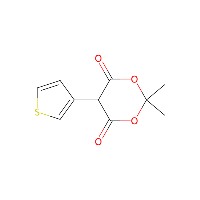 2,2-Dimethyl-5-(3-thienyl)-1,3-dioxane-4,6-dione - ≥98%(HPLC) CAS No(61857-83-8) by Aladdin Scientific