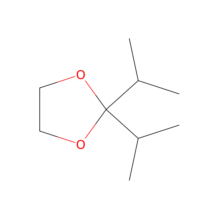 2,2-Diisopropyl-1,3-dioxolane - ≥96%(GC) CAS No(4421-10-7) by Aladdin Scientific