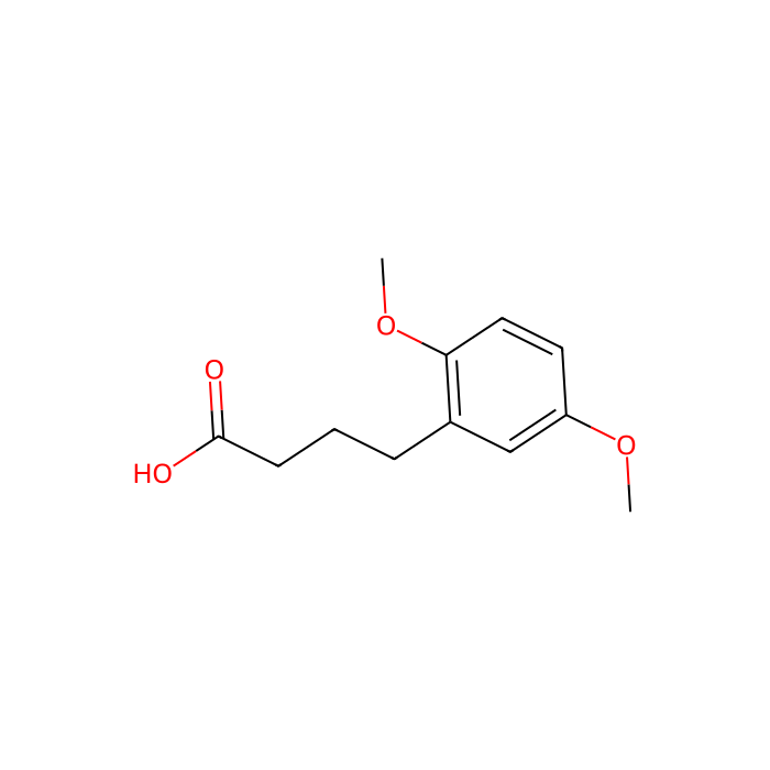 4-(2,5-Dimethoxyphenyl)butyric acid - ≥95% CAS No(1083-11-0) by Aladdin Scientific