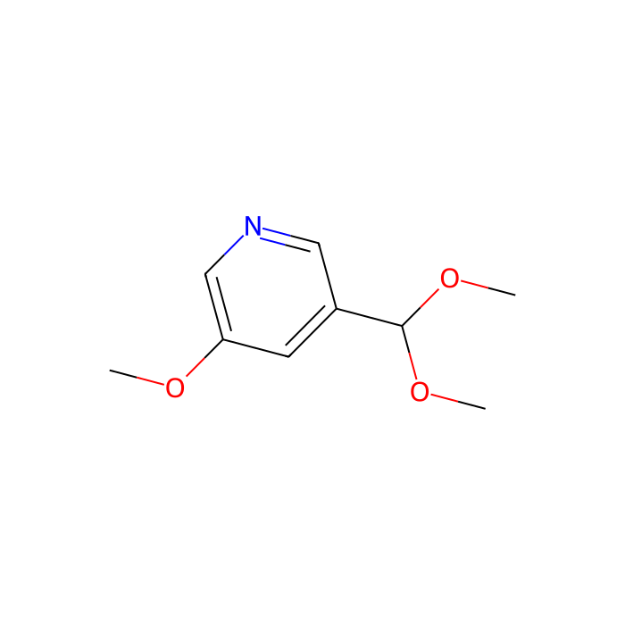 3-(Dimethoxymethyl)-5-methoxypyridine -  CAS No(1087659-15-1) by Aladdin Scientific