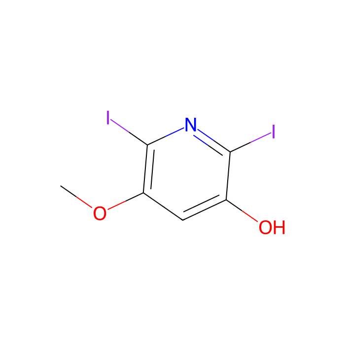 2,6-Diiodo-5-methoxypyridin-3-ol -  CAS No(1087659-27-5) by Aladdin Scientific