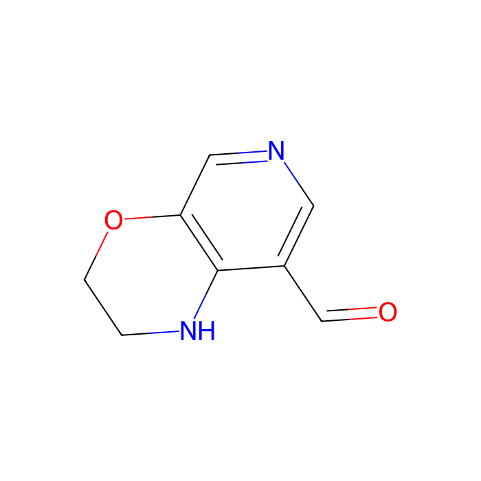 2,3-Dihydro-1H-pyrido[3,4-b][1,4]oxazine-8-carbaldehyde -  CAS No(1203499-38-0) by Aladdin Scientific
