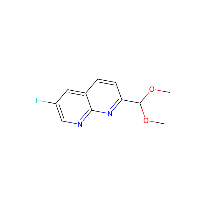 2-(Dimethoxymethyl)-6-fluoro-1,8-naphthyridine -  CAS No(1222533-72-3) by Aladdin Scientific