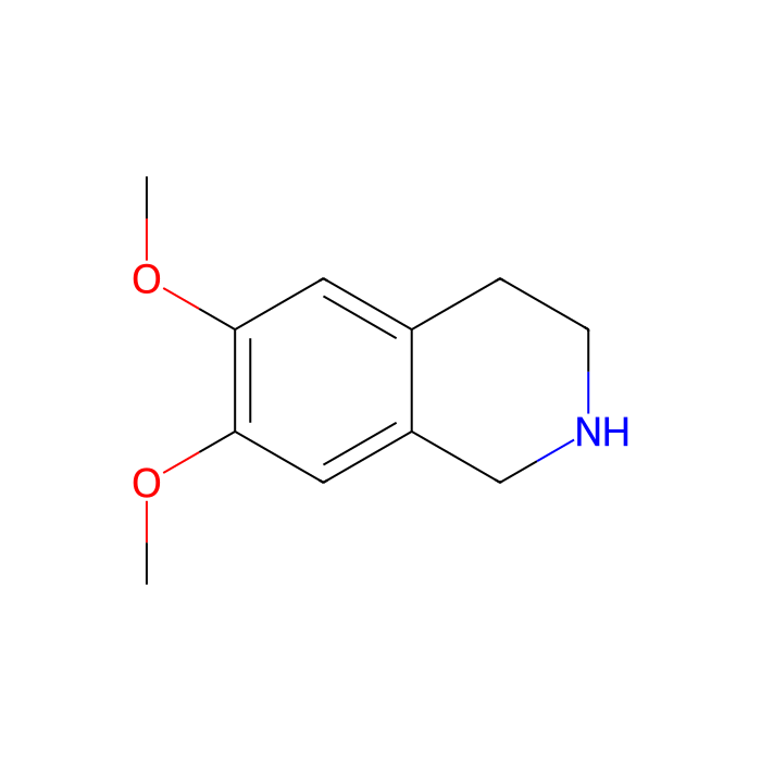 6,7-Dimethoxy-1,2,3,4-tetrahydroisoquinoline - ≥97% CAS No(1745-07-9) by Aladdin Scientific
