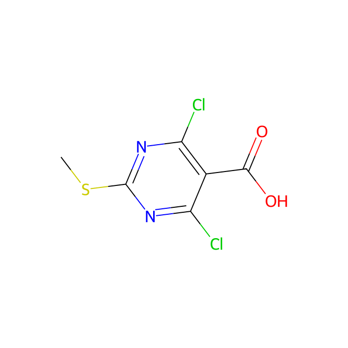 4,6-Dichloro-2-(methylthio)pyrimidine-5-carboxylic acid - ≥97% CAS No(313339-35-4) by Aladdin Scientific