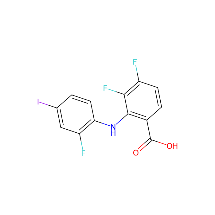 3,4-Difluoro-2-(2-fluoro-4-iodophenylamino)benzoic acid - ≥98% CAS No(391211-97-5) by Aladdin Scientific