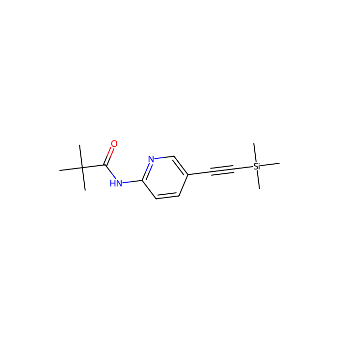 2,2-Dimethyl-N-(5-trimethylsilanylethynyl-pyridin-2-yl)-propionamide -  CAS No(470463-43-5) by Aladdin Scientific