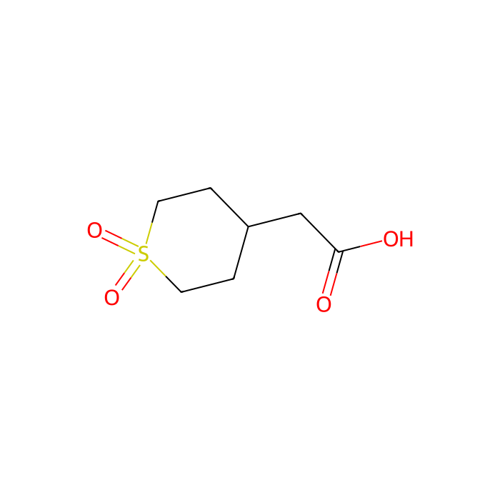 (1,1-dioxidotetrahydro-2h-thiopyran-4-yl)acetic acid - ≥97% CAS No(1224869-02-6) by Aladdin Scientific