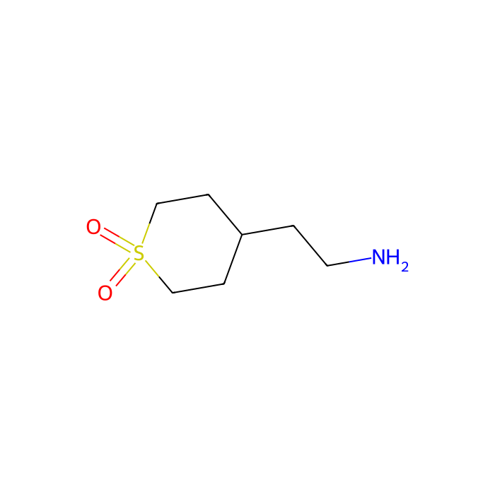 2-(1,1-dioxidotetrahydro-2h-thiopyran-4-yl)ethanamine - ≥97% CAS No(1247501-81-0) by Aladdin Scientific