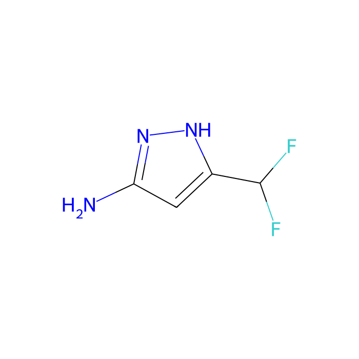 5-(difluoromethyl)-1H-pyrazol-3-amine - ≥97% CAS No(1284220-49-0) by Aladdin Scientific