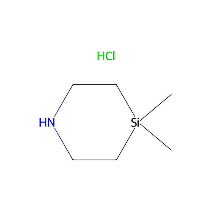 4,4-dimethyl-1,4-azasilinane hydrochloride - ≥97% CAS No(130596-62-2) by Aladdin Scientific