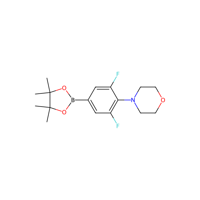 4-[2,6-difluoro-4-(tetramethyl-1,3,2-dioxaborolan-2-yl)phenyl]morpholine - ≥97% CAS No(1313738-69-0) by Aladdin Scientific
