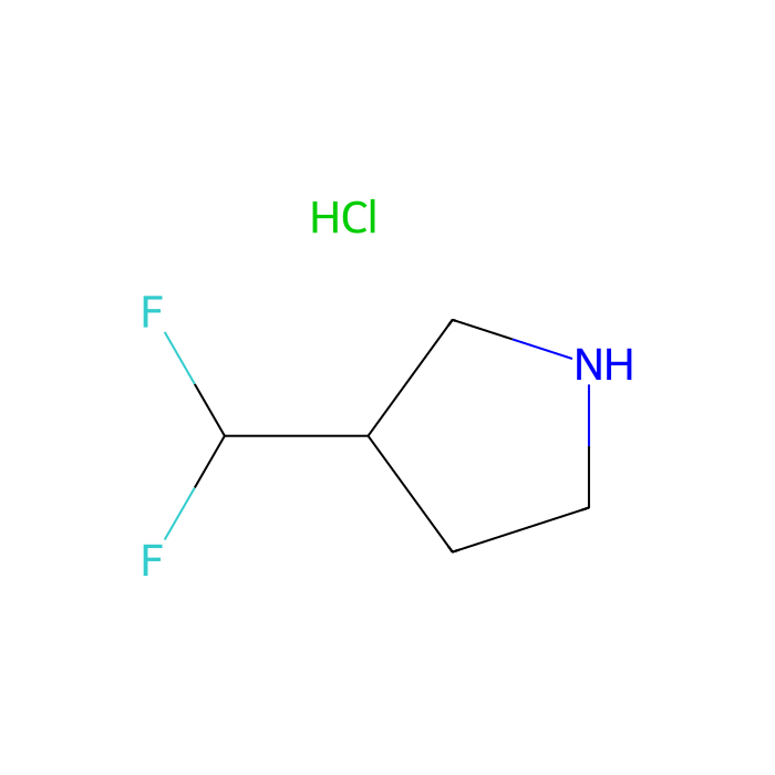 3-(difluoromethyl)pyrrolidine hydrochloride - ≥97% CAS No(1376176-56-5) by Aladdin Scientific