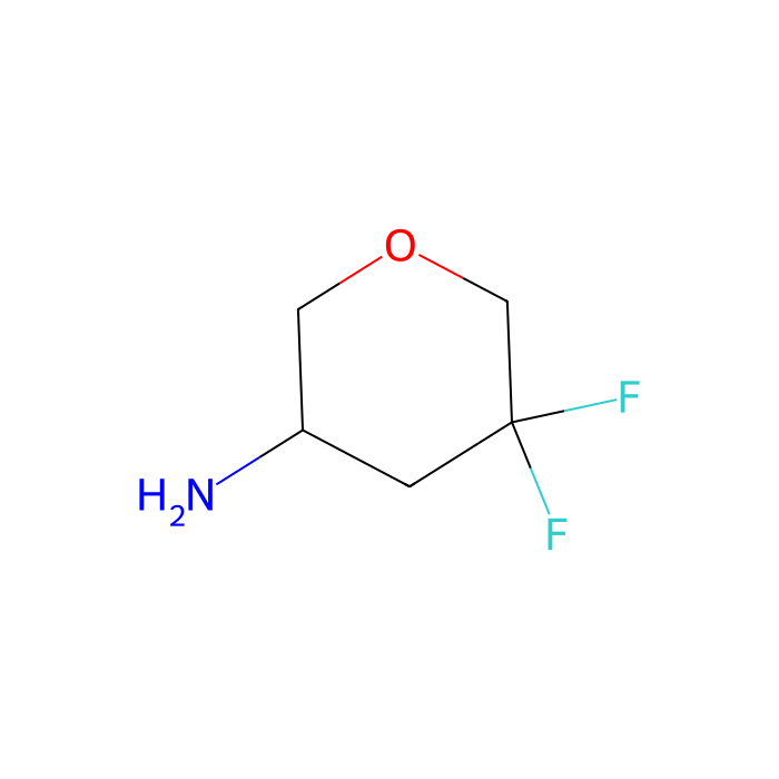 5,5-difluorooxan-3-amine - ≥97% CAS No(1418199-75-3) by Aladdin Scientific