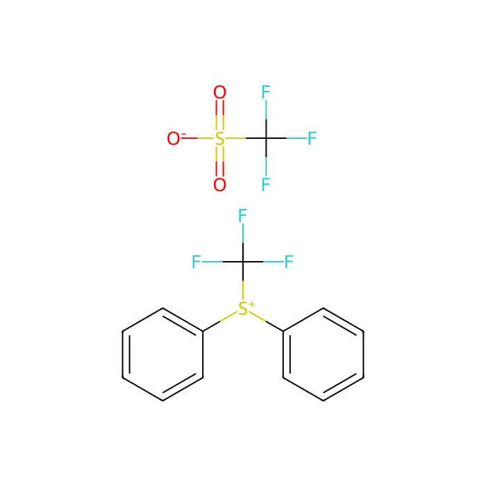 diphenyl(trifluoromethyl)sulfanium trifluoromethanesulfonate - ≥97% CAS No(147531-11-1) by Aladdin Scientific
