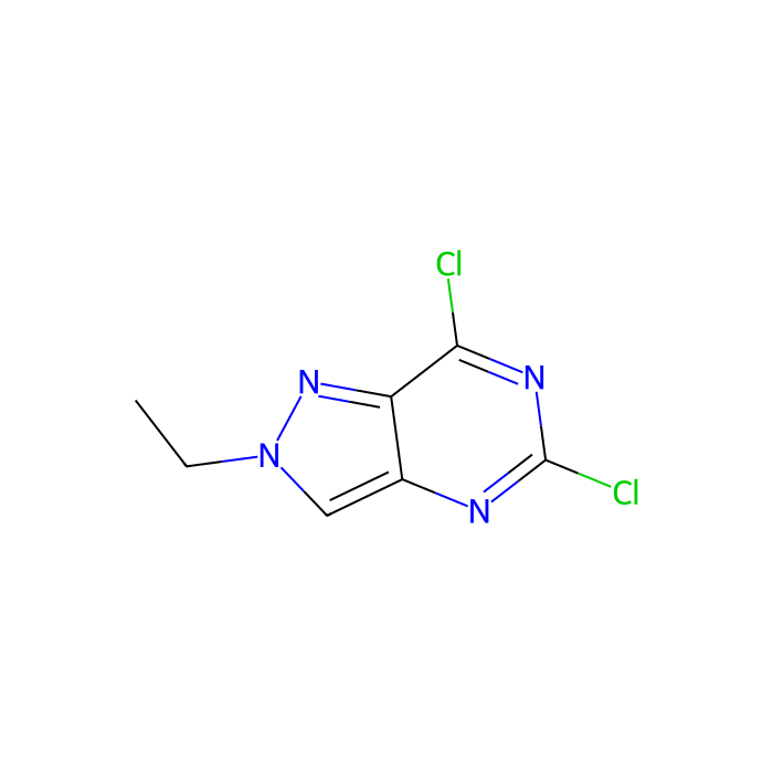 5,7-dichloro-2-ethyl-2H-pyrazolo[4,3-d]pyrimidine - ≥97% CAS No(1823331-38-9) by Aladdin Scientific