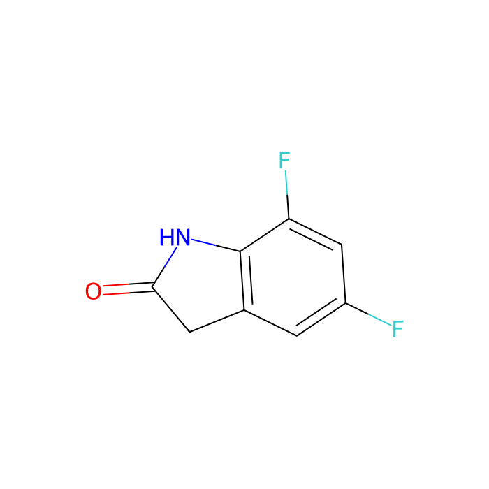 5,7-difluoro-2,3-dihydro-1H-indol-2-one - ≥97% CAS No(247564-59-6) by Aladdin Scientific