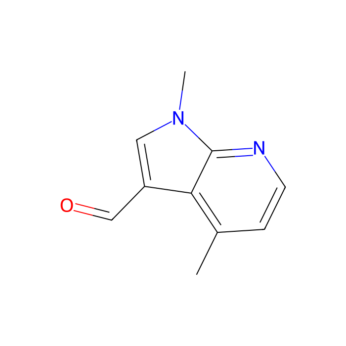 1,4-dimethyl-1H-pyrrolo[2,3-b]pyridine-3-carbaldehyde - ≥97% CAS No(27284-69-1) by Aladdin Scientific