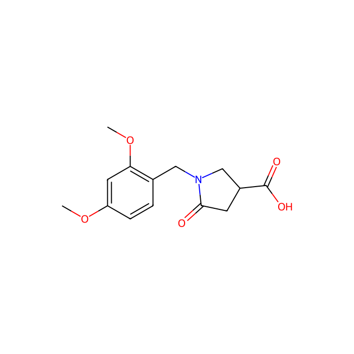 1-[(2,4-dimethoxyphenyl)methyl]-5-oxopyrrolidine-3-carboxylic acid - ≥97% CAS No(304858-45-5) by Aladdin Scientific