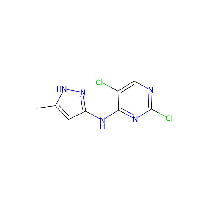 2,5-Dichloro-N-(5-methyl-1H-pyrazol-3-yl)-4-pyrimidinamine - ≥97% CAS No(543712-81-8) by Aladdin Scientific