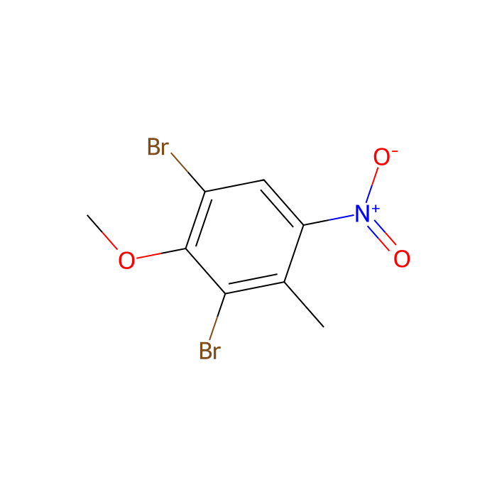 1,3‐dibromo‐2‐methoxy‐4‐methyl‐5‐nitrobenzene - ≥97% CAS No(62265-99-0) by Aladdin Scientific