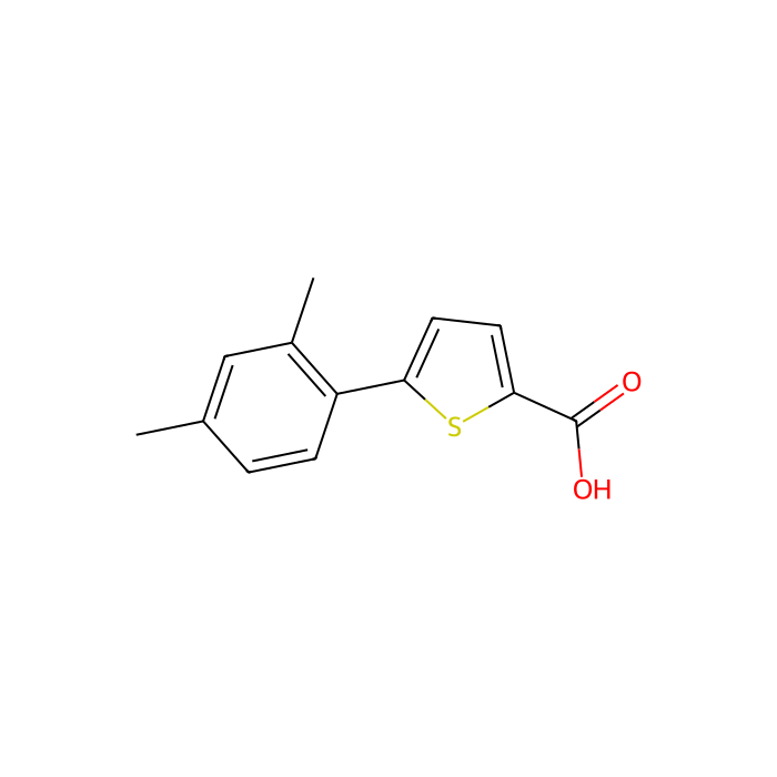 5-(2,4-Dimethylphenyl)thiophene-2-carboxylic acid - ≥96% CAS No(1038729-21-3) by Aladdin Scientific
