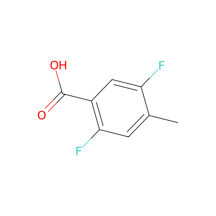 2,5-Difluoro-4-methylbenzoic acid - ≥98% CAS No(103877-80-1) by Aladdin Scientific