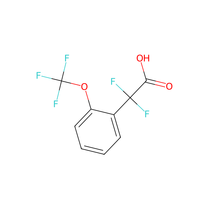 2,2-Difluoro-2-(2-(trifluoromethoxy)phenyl)acetic acid - ≥98% CAS No(1133116-03-6) by Aladdin Scientific
