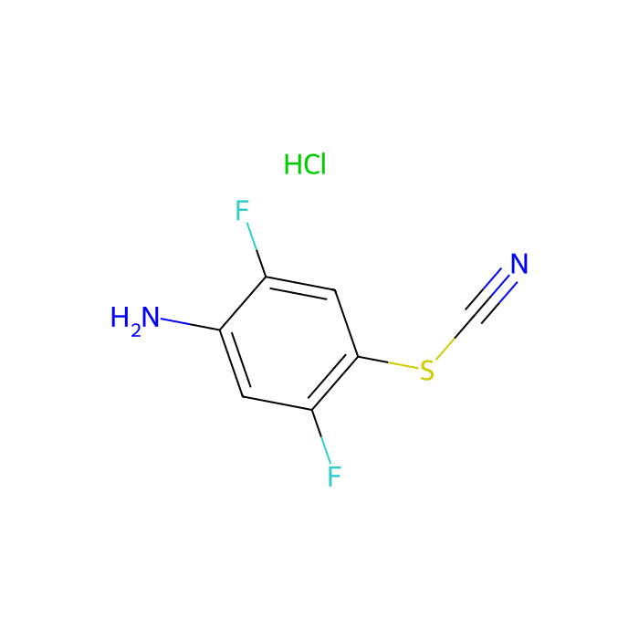 2,5-Difluoro-4-thiocyanatoaniline, HCl - ≥97% CAS No(1150114-25-2) by Aladdin Scientific