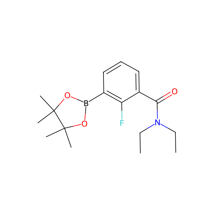 3-(Diethylcarbamoyl)-2-fluorophenylboronic acid, pinacol ester - ≥96% CAS No(1150271-35-4) by Aladdin Scientific