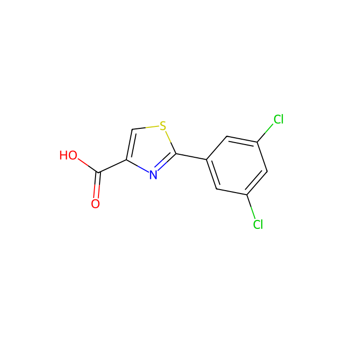 2-(3,5-Dichlorophenyl)thiazole-4-carboxylic acid - ≥95% CAS No(1178420-52-4) by Aladdin Scientific