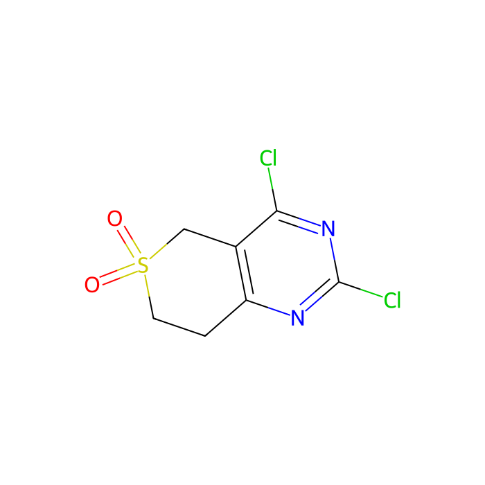 2,4-Dichloro-7,8-dihydro-5h-s,s-di-oxoisothiopyrano[4,3-d]pyrimidine - ≥95% CAS No(1187830-50-7) by Aladdin Scientific