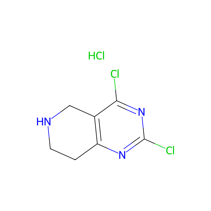 2,4-Dichloro-5,6,7,8-tetrahydropyrido[4,3-d]pyrimidine hydrochloride - ≥97% CAS No(1208901-69-2) by Aladdin Scientific
