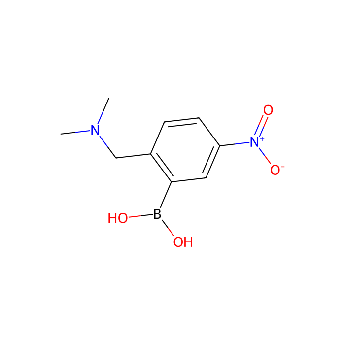 2-((Dimethylamino)methyl)-5-nitrophenylboronic acid - ≥96% CAS No(1217500-82-7) by Aladdin Scientific