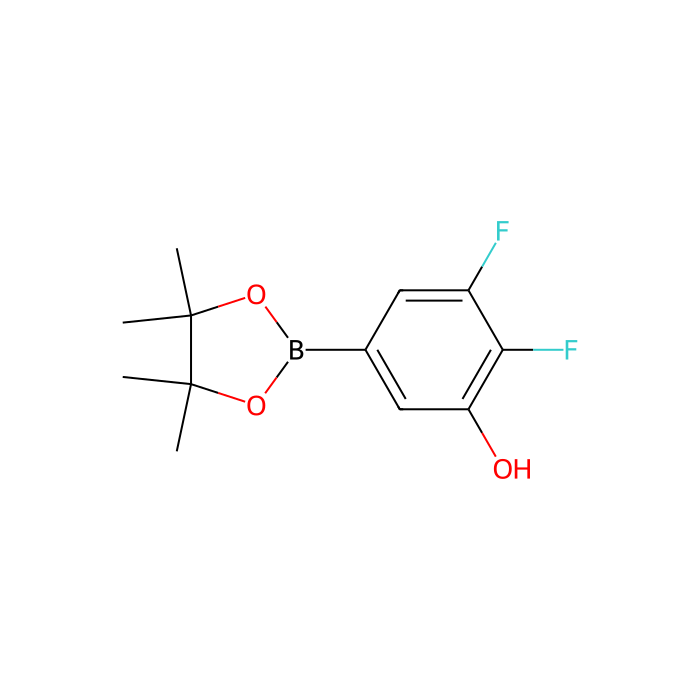 3,4-Difluoro-5-hydroxyphenylboronic acid, pinacol ester - ≥98% CAS No(1220219-43-1) by Aladdin Scientific