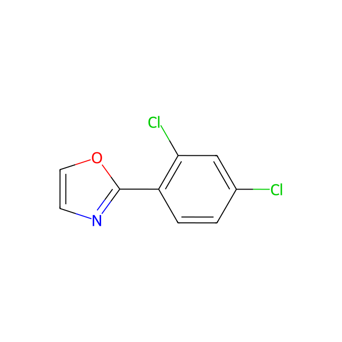 2-(2,4-Dichlorophenyl)oxazole - ≥98% CAS No(1242336-71-5) by Aladdin Scientific