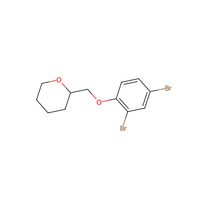 2-((2,4-Dibromophenoxy)methyl)tetrahydro-2H-pyran - ≥96% CAS No(1257665-15-8) by Aladdin Scientific