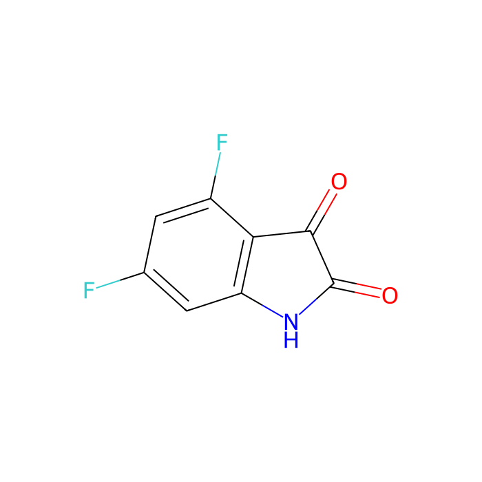 4,6-Difluoro-1H-indole-2,3-dione - ≥98% CAS No(126674-93-9) by Aladdin Scientific