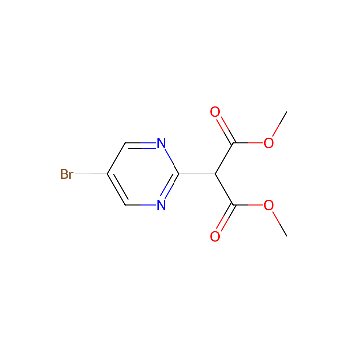 Dimethyl 2-(5-bromopyrimidin-2-yl)malonate - ≥97% CAS No(1291487-28-9) by Aladdin Scientific