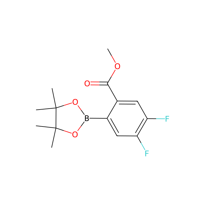 4,5-Difluoro-2-(methoxycarbonyl)phenylboronic acid pinacol ester - ≥97% CAS No(1333122-75-0) by Aladdin Scientific