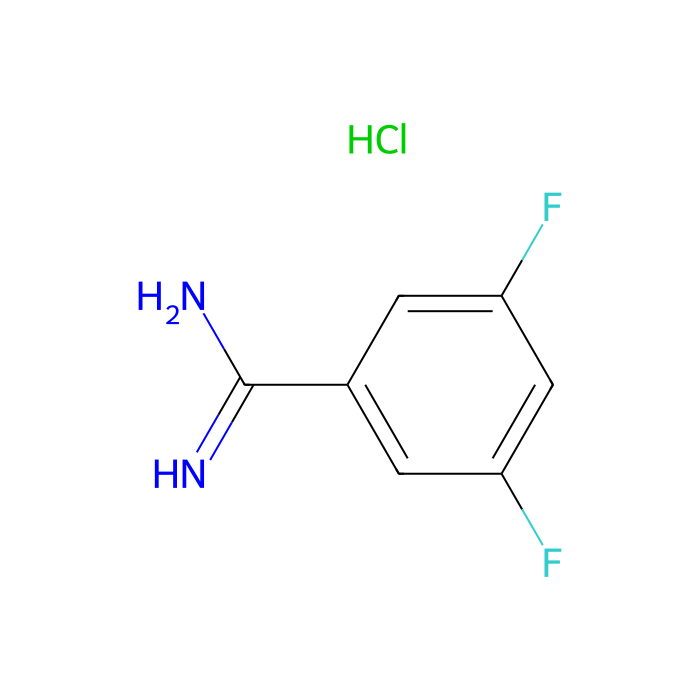 3,5-Difluorobenzamidine hydrochloride - ≥95% CAS No(144797-68-2) by Aladdin Scientific