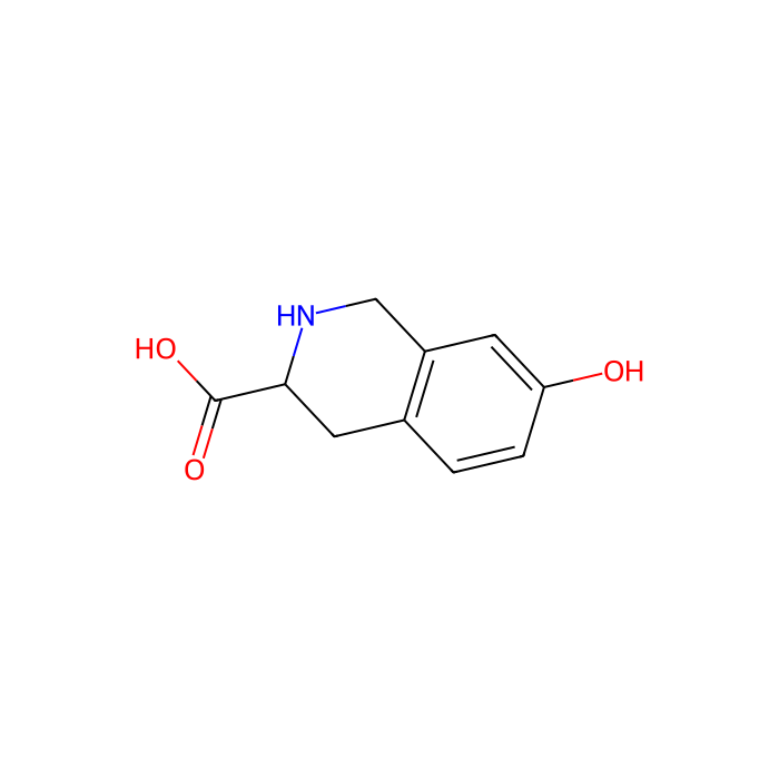 D-7-Hydroxy-1,2,3,4-tetrahydroisoquinoline-3-carboxylic acid - ≥95% CAS No(152286-30-1) by Aladdin Scientific