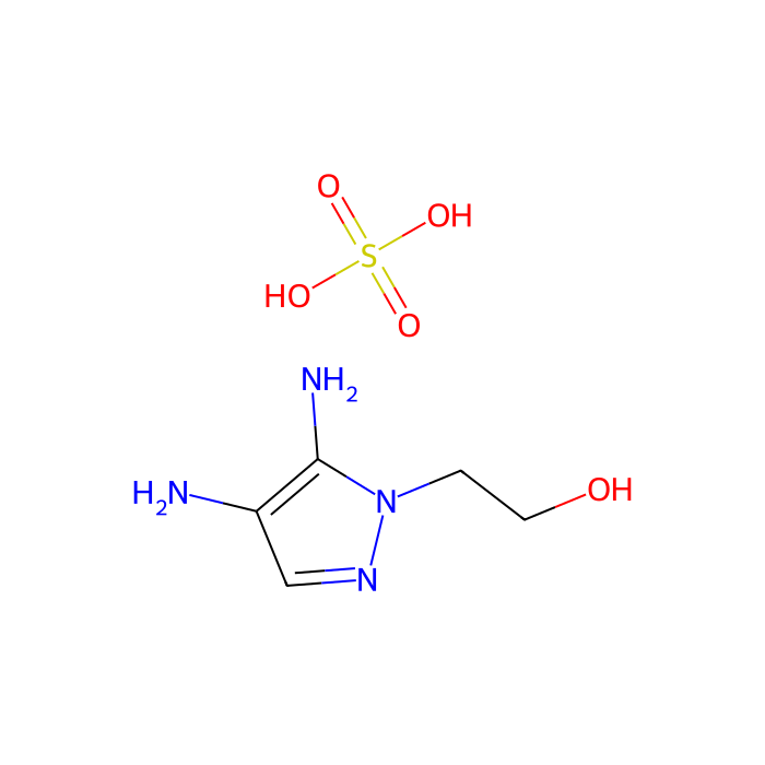 4,5-Diamino-1-(2-hydroxyethyl)pyrazole sulfate - ≥95% CAS No(155601-30-2) by Aladdin Scientific