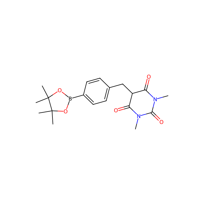 1,3-Dimethyl-5-[4-(4,4,5,5-tetramethyl-1,3,2-dioxaborolan-2-yl)benzyl]barbituric acid - ≥95% CAS No(2027543-00-4) by Aladdin Scientific