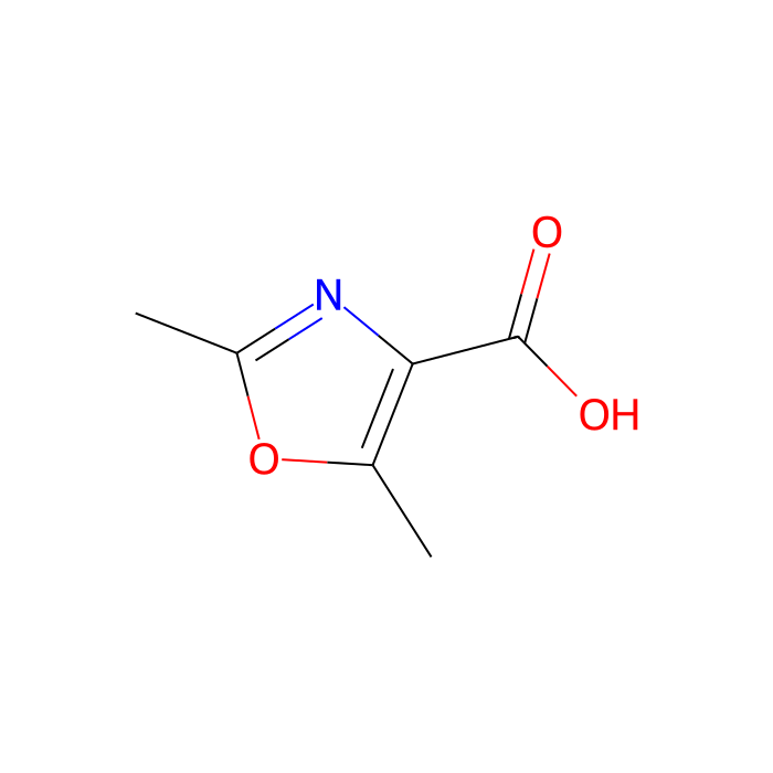 2,5-Dimethyl-1,3-oxazole-4-carboxylic acid - ≥98% CAS No(23000-14-8) by Aladdin Scientific