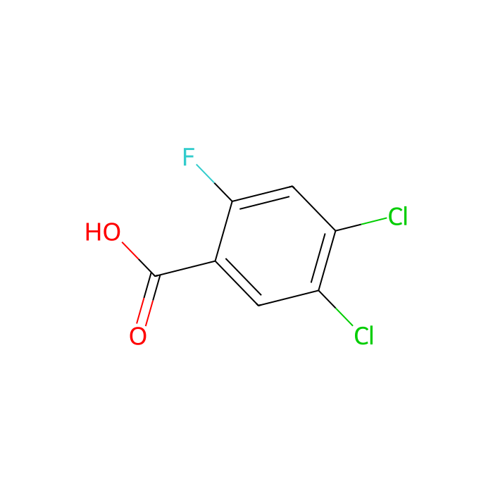 4,5-Dichloro-2-fluorobenzoic acid - ≥98% CAS No(289039-49-2) by Aladdin Scientific