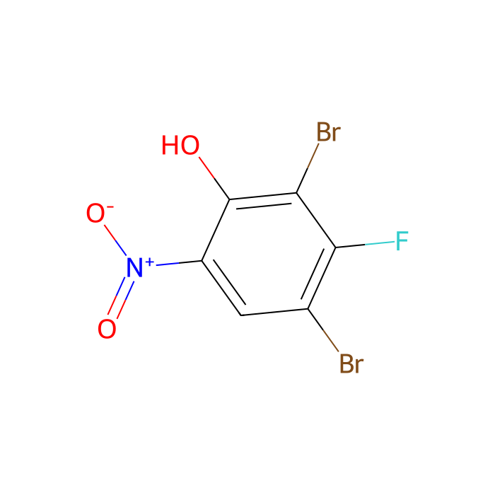 2,4-Dibromo-3-fluoro-6-nitrophenol - ≥98% CAS No(2924-30-3) by Aladdin Scientific