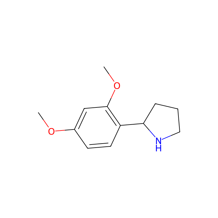 2-(2,4-Dimethoxyphenyl)pyrrolidine - ≥95% CAS No(383127-11-5) by Aladdin Scientific