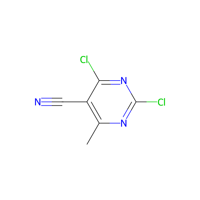 2,4-Dichloro-6-methylpyrimidine-5-carbonitrile - ≥97% CAS No(56035-64-4) by Aladdin Scientific
