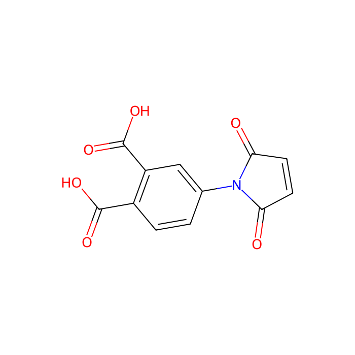 4-(2,5-Dioxo-2,5-dihydropyrrol-1-yl)phthalic acid - ≥98% CAS No(56896-91-4) by Aladdin Scientific